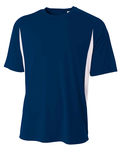 a4 n3181 men's cooling performance color blocked t-shirt Front Thumbnail