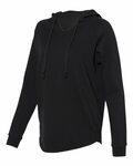 Independent Trading Co. PRM2500 Women’s Lightweight California Wave Wash Hooded Sweatshirt Side Thumbnail