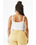 bella + canvas 1012be ladies' micro ribbed scoop tank Back Thumbnail