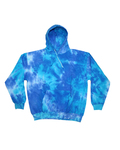 tie-dye cd877y youth 8.5 oz. tie-dyed pullover hooded sweatshirt Front Thumbnail