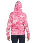 Code Five 3969 Unisex Camo Pullover Hoodie Back Thumbnail