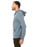 Bella + Canvas 3739 Unisex Sponge Fleece Full-Zip Hooded Sweatshirt Side Thumbnail