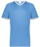 Augusta Sportswear 6908 Youth Cutter+ V-Neck Jersey Front Thumbnail