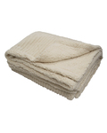 pro towels cord 50x60 corduroy lambswool throw blanket Front Thumbnail