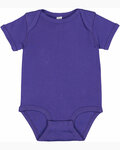 rabbit skins 4400 infant baby rib bodysuit Front Thumbnail