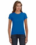 Anvil 1441 Ladies' 1x1 Baby Rib Scoop T-Shirt Front Thumbnail
