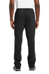 sport-tek st257 open bottom sweatpant Back Thumbnail