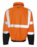Kishigo JS121-122 Economy Bomber Jacket Back Thumbnail