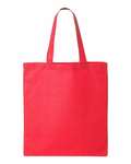 q-tees qtb economical tote Back Thumbnail