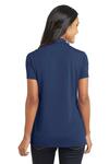 Port Authority L568 Ladies Cotton Touch ™ Performance Polo Back Thumbnail