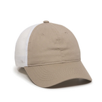 Outdoor Cap FWT-130 Garment Washed Trucker Cap Front Thumbnail