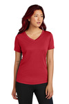 Sport-Tek LST353 Women's PosiCharge ® Competitor™ V-Neck Tee Front Thumbnail