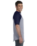 augusta sportswear 423 baseball short sleeve tee 2.0 Side Thumbnail