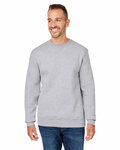 J America 8424JA Unisex Premium Fleece Sweatshirt Front Thumbnail