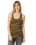 Alternative AA1927P Women's Meegs Eco-Jersey ™ Racer Tank Front Thumbnail