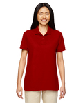 Gildan G728L Ladies DryBlend ® 6-Ounce Double Pique Sport Shirt Back Thumbnail