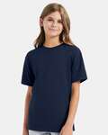 Hanes 498Y Perfect-T Youth T-Shirt Front Thumbnail