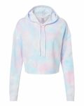 Independent Trading Co. AFX64CRP Women’s Lightweight Cropped Hooded Sweatshirt Front Thumbnail