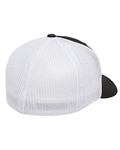 flexfit 6511 adult 6-panel trucker cap Back Thumbnail