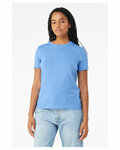 Bella + Canvas B6400 Ladies' Relaxed Jersey Short-Sleeve T-Shirt Front Thumbnail