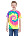 Tie-Dye CD100Y Youth T-Shirt Front Thumbnail