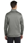 sport-tek st263 posicharge ® sport-wick ® heather fleece 1/4-zip pullover Back Thumbnail
