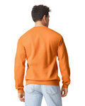 Gildan SF000 Adult Softstyle® Fleece Crew Sweatshirt Back Thumbnail