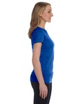 LAT 3616 Ladies Fitted Fine Jersey Tee Side Thumbnail