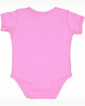rabbit skins 4400 infant baby rib bodysuit Back Thumbnail