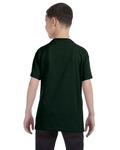 Hanes 54500 Youth Authentic-T T-Shirt Back Thumbnail