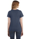 Anvil by Gildan 880 Ladies 100% Combed Ring Spun Cotton T-Shirt Back Thumbnail