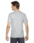 American Apparel 2456 Unisex USA Made Fine Jersey Short-Sleeve V-Neck T-Shirt Back Thumbnail