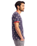 alternative 5103ea the keeper vintage 50/50 ringer tee Side Thumbnail