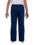 Gildan G184B Youth Heavy Blend ™ Open Bottom Sweatpant Back Thumbnail
