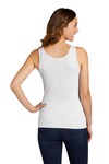 district dt6021 women's v.i.t. ™ rib tank Back Thumbnail