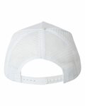 valucap 8804h five-panel mesh-back trucker cap Back Thumbnail