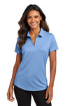 port authority lk683 ladies city stretch polo Front Thumbnail