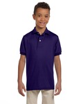 Jerzees 437Y Youth SpotShield™ Jersey Polo Front Thumbnail