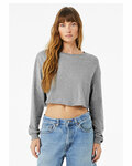 Bella + Canvas 6501B FWD Fashion Ladies' Cropped Long-Sleeve T-Shirt Front Thumbnail