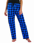 boxercraft bw6620 ladies' 'haley' flannel pant with pockets Back Thumbnail