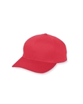 augusta sportswear 6206 youth 6-panel cotton twill low profile cap Front Thumbnail