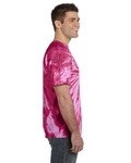 Tie-Dye CD101 Adult 5.4 oz. 100% Cotton Spider T-Shirt Side Thumbnail