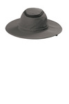 port authority c947 outdoor ventilated wide brim hat Front Thumbnail
