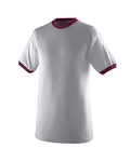 Augusta Sportswear 710 Ringer T-Shirt Front Thumbnail