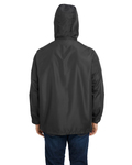 Burnside B9754 Lightweight Windbreaker Back Thumbnail