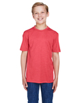 Team 365 TT11HY Youth Sonic Heather Performance T-Shirt Front Thumbnail