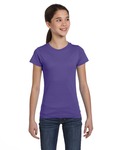 LAT 2616 Girls' Fine Jersey T-Shirt Front Thumbnail