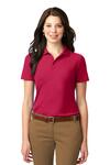 port authority l510 ladies stain-resistant polo Front Thumbnail