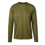 soffe 1539mu adult long sleeve base layer tee - made in the usa Front Thumbnail