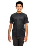 UltraClub 8420Y Youth Cool & Dry Sport Performance Interlock T-Shirt Back Thumbnail